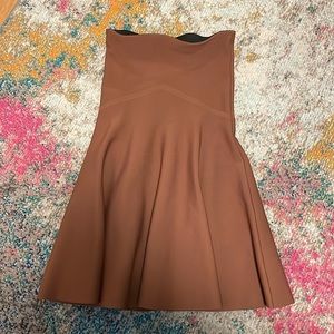 Apparalel knit yoke skirt